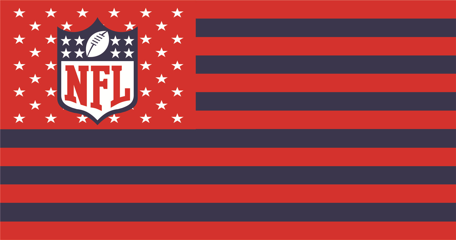 NFL Flags iron on transfers
